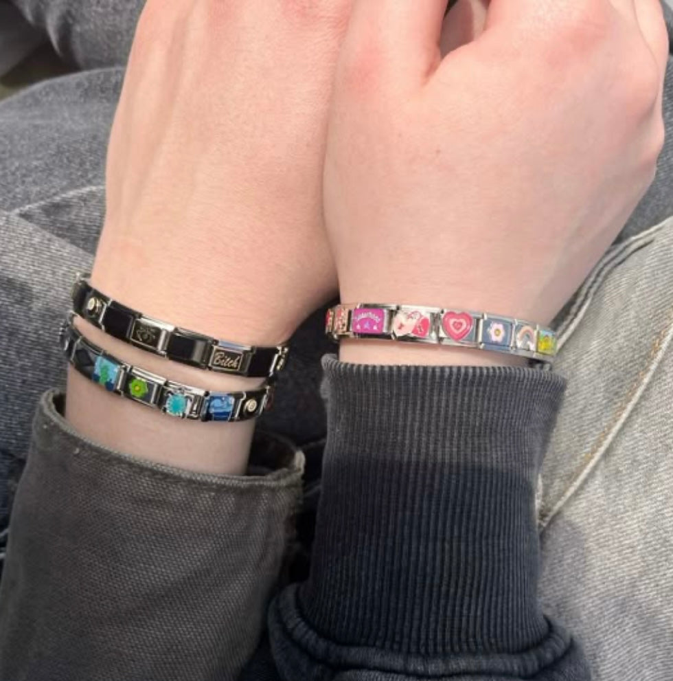 Black Italian Bracelet