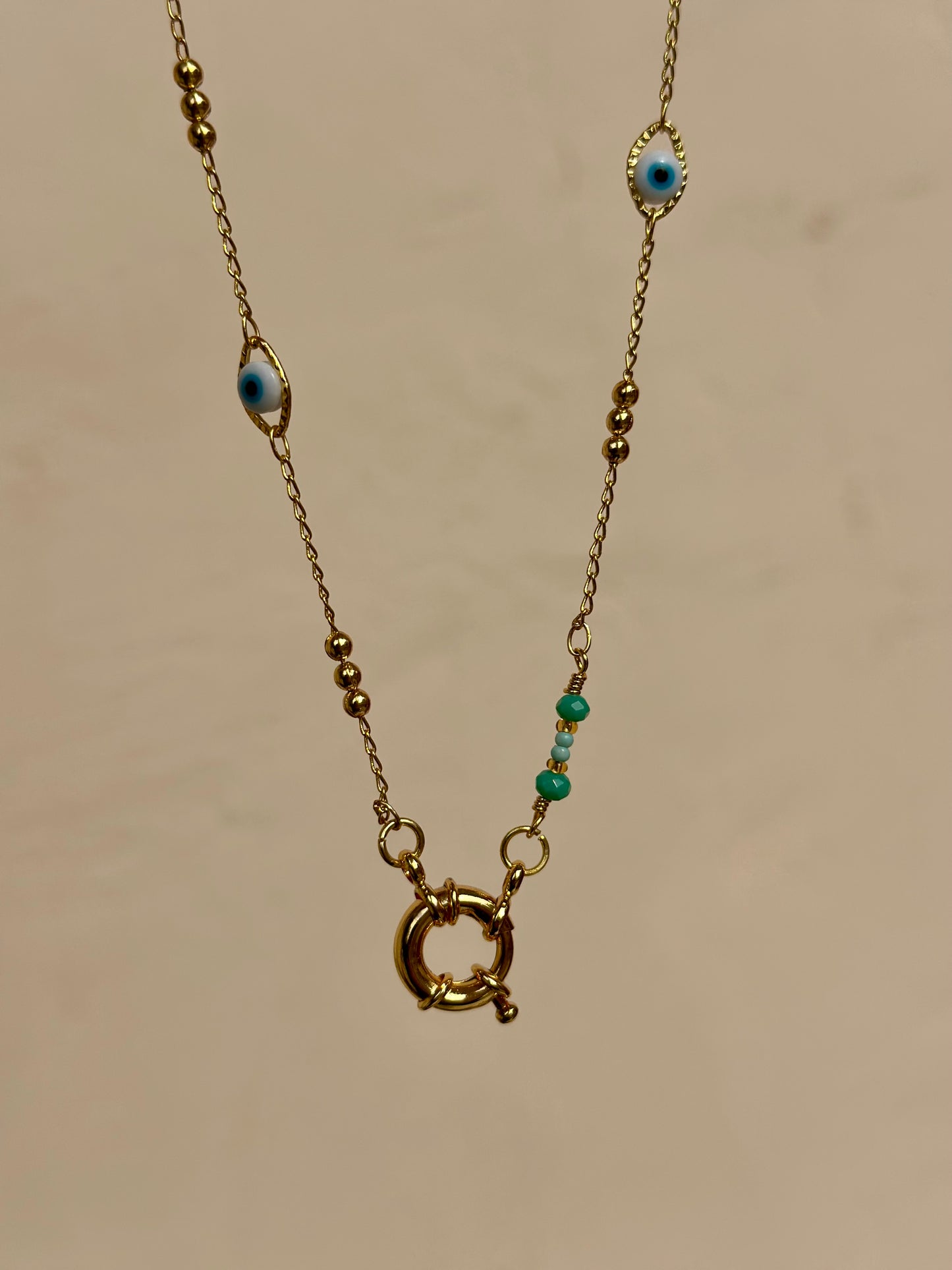 Eye Stone -Pearls