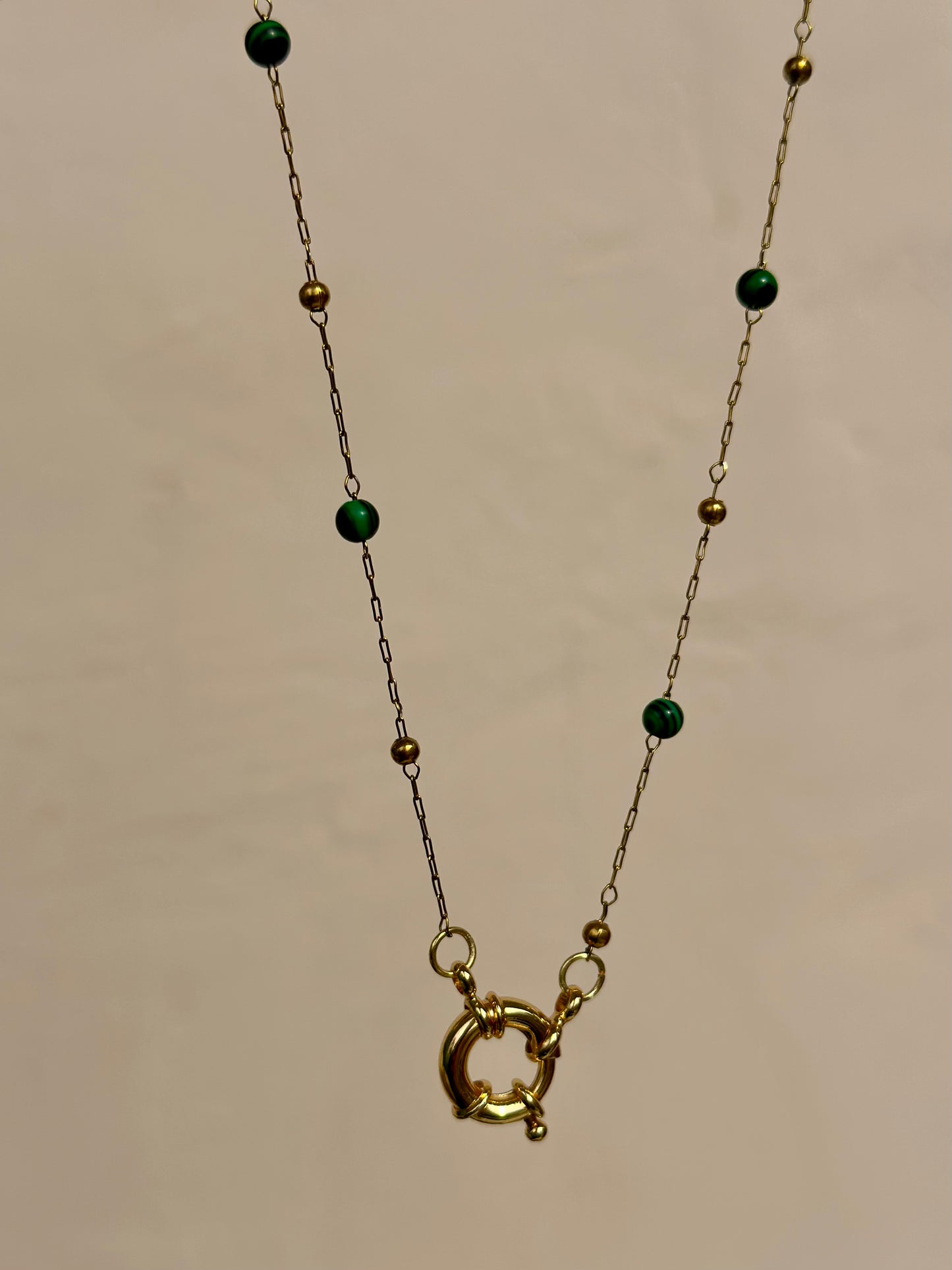 Green Circle Stone