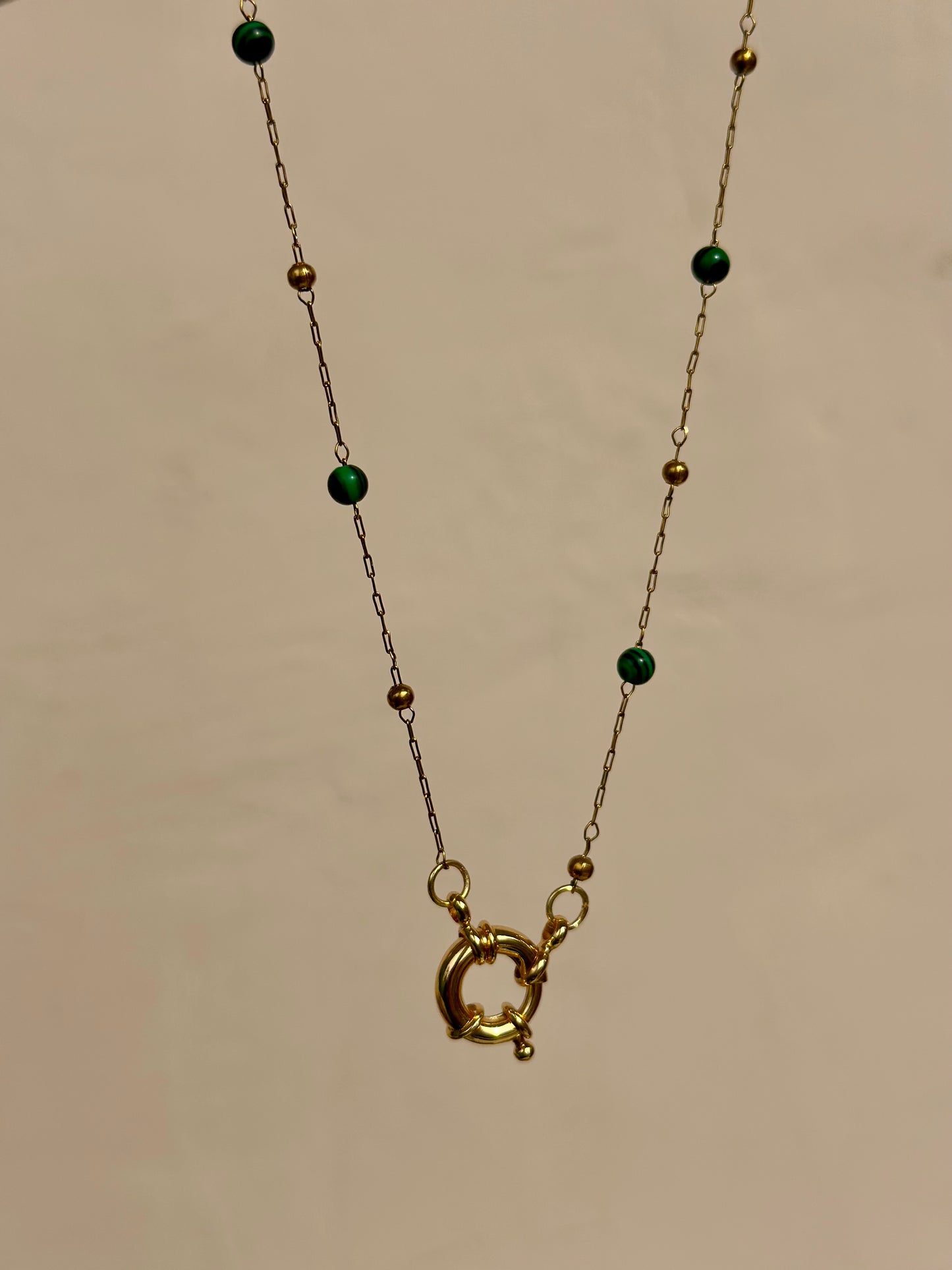 Green Circle Stone