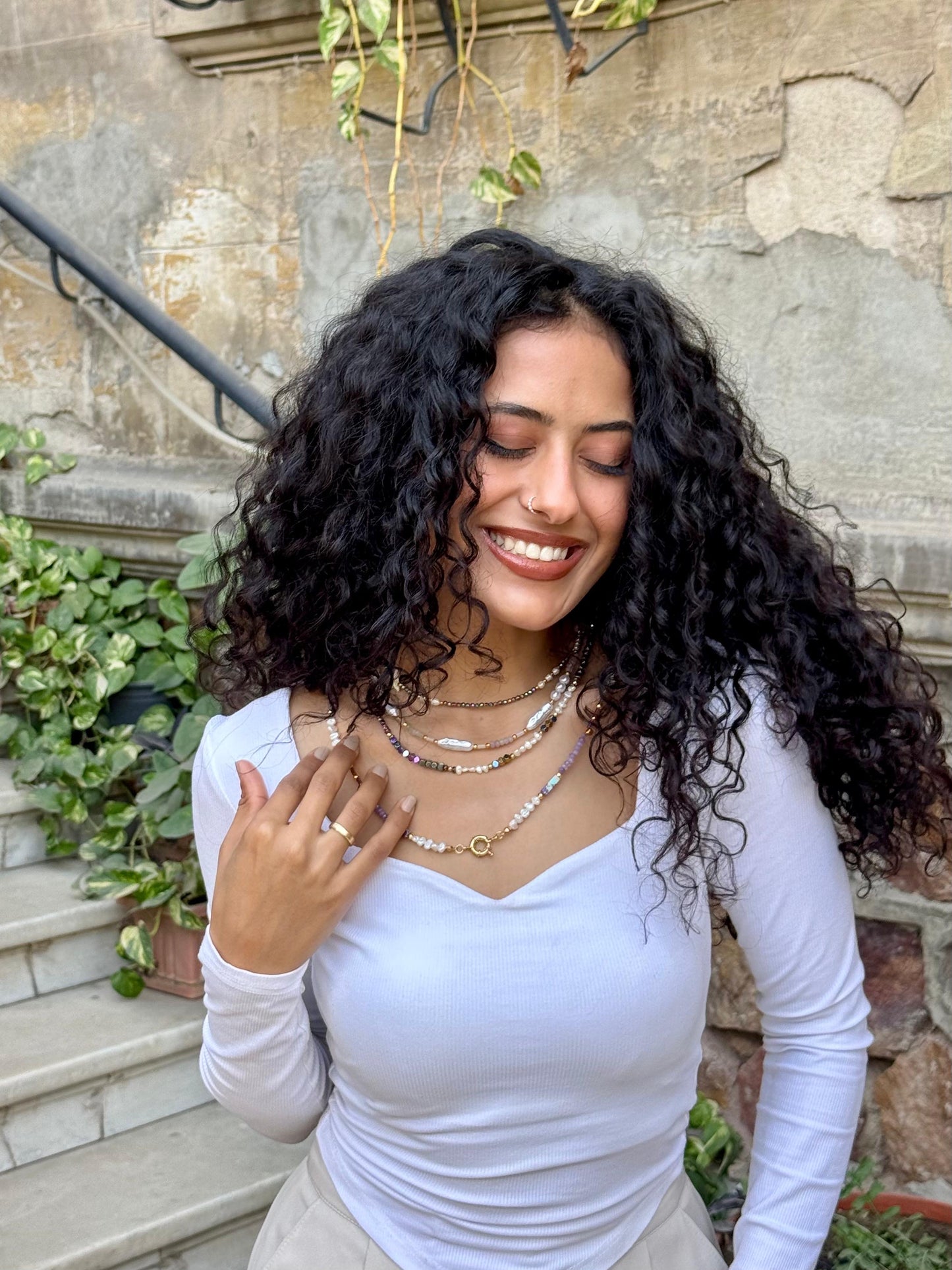 Lavender Necklace Set