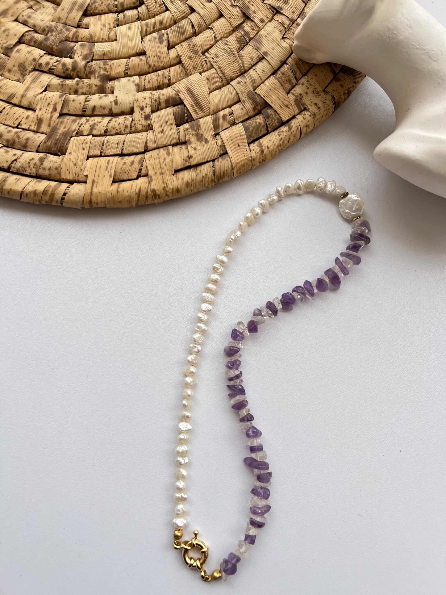 Lavender Necklace Set