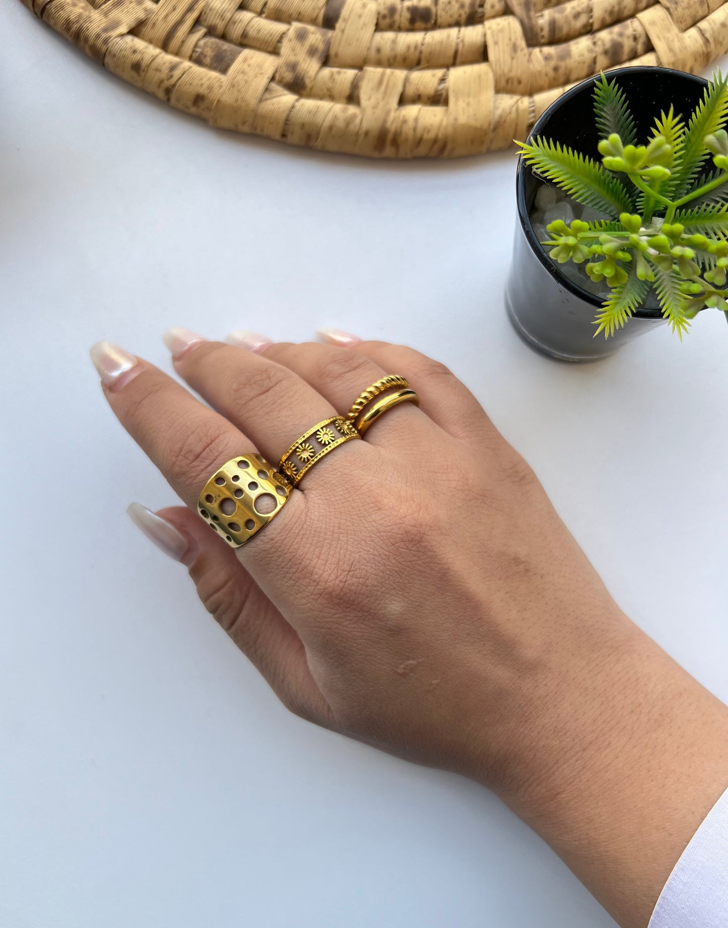 Radiant Layers Ring