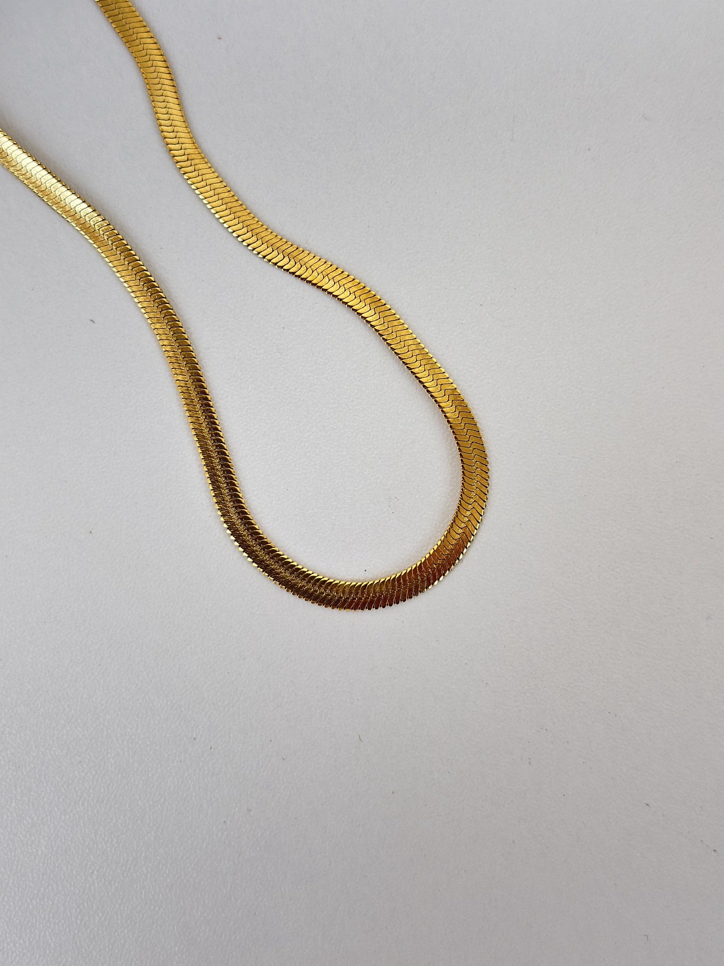 Flat Snake Necklace